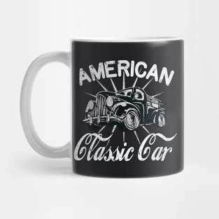 American Classic Car vintage Truck Mug